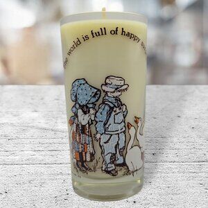 Vintage Holly Hobbie Passionfruit Pineapple Scented 12 oz. Luxury Soy Wax Candle